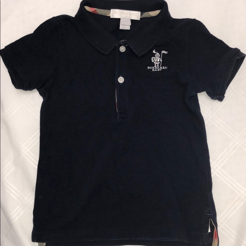 Burberry polo for baby boy!